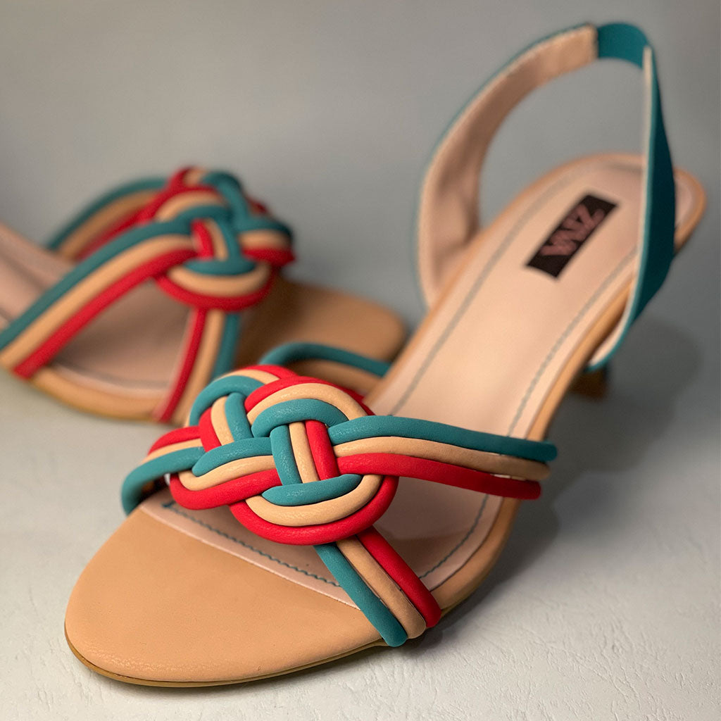Load image into Gallery viewer, Lindsay Turquoise Sandals
