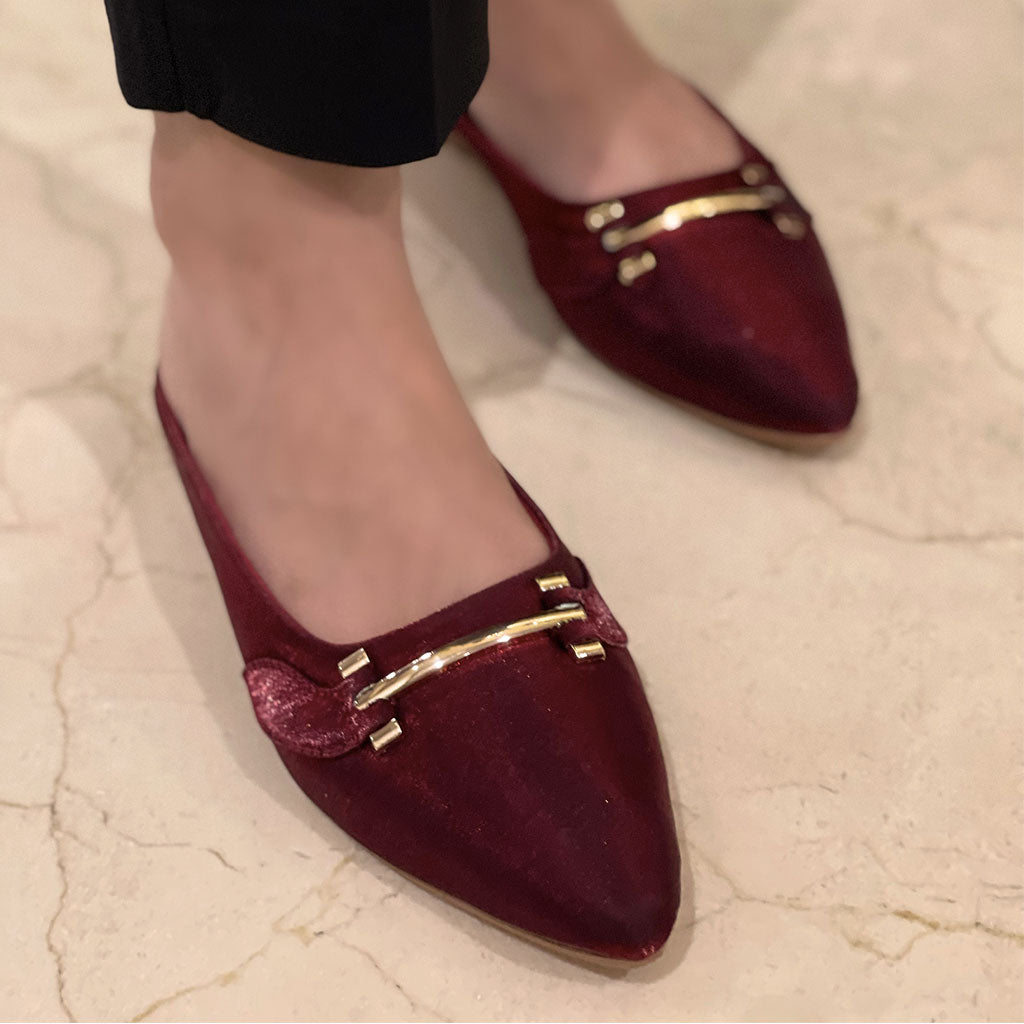 Load image into Gallery viewer, Bianca Red Mules
