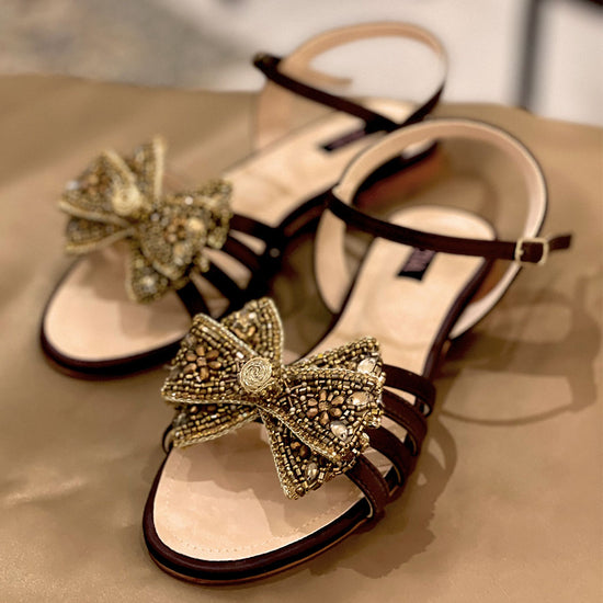 Nyla Brown Sandals