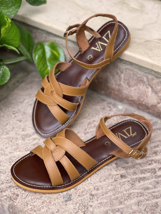 Amber Brown Sandals