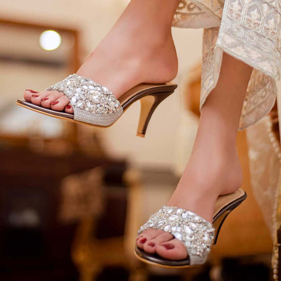 Charlotte Silver Heels