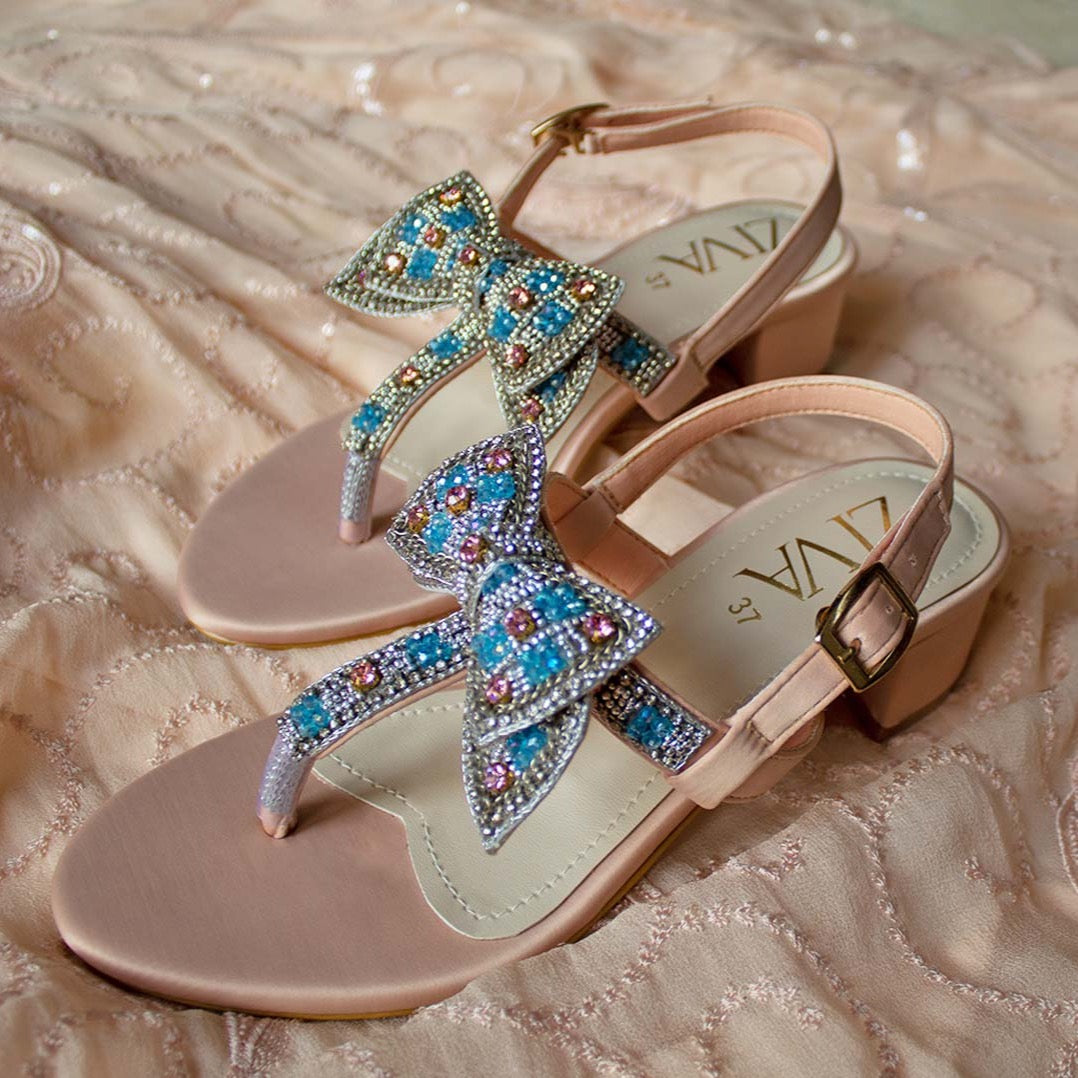 Mona Silver Sandals